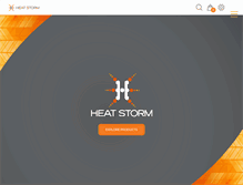 Tablet Screenshot of heatstorm.com